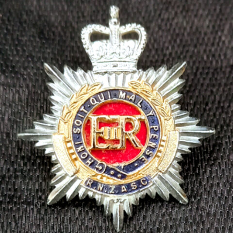 Royal New Zealand Army Service Corps Cap Badge RNZASC (ARMY-019)