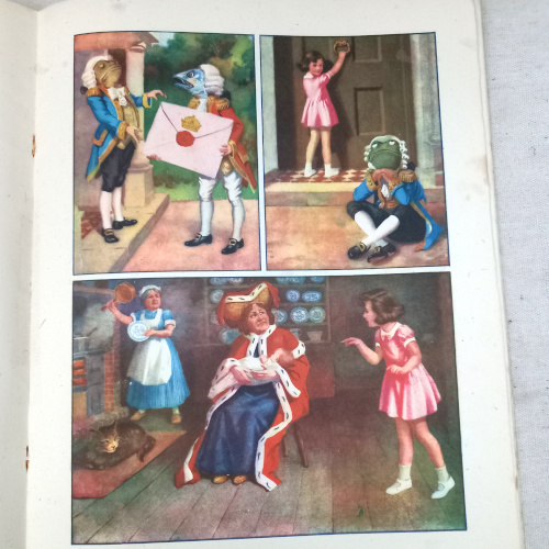 1940s Alice in Wonderland book published by Juvenile Productions Ltd