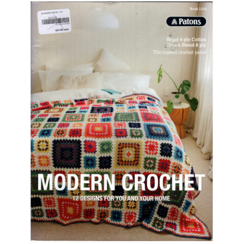 Patons Modern Crochet No. 1316 Pattern Book (BKCR-110)