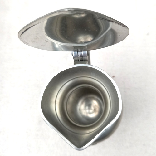 Vintage 1960s Swiss pewter wine jug by PEKA Neuchâtel Switzerland