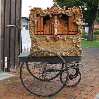 Traditional German street organ at Willow Bank Heritage Village