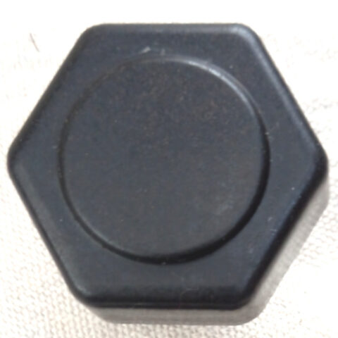 Hexagonal Bakelite Door Knob with Square Back Plate (ANTR-104)