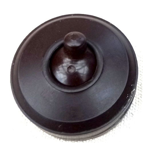 Art Deco brown Bakelite rocker switch 5A 240VAC by Ring-Grip vintage electrical hardware.