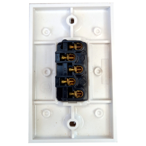 Vintage White PDL Single Switch 281/I retro white single light switch