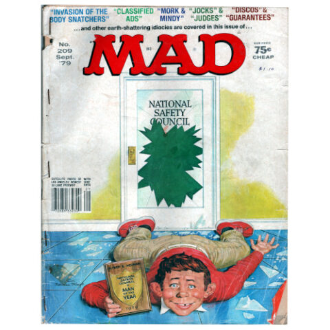 1979 MAD Magazine No 209 September 1979 (BKCO-053)