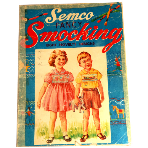 Vintage Semco Fancy Smocking booklet with eight novelty smocking designs