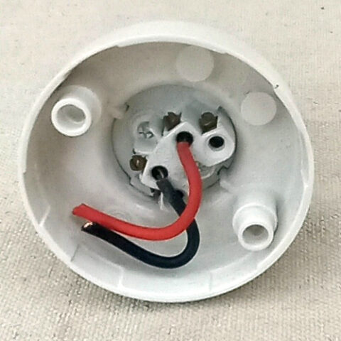 PDL B22 batten lampholder with bayonet bulb fitting from the early 2000s.