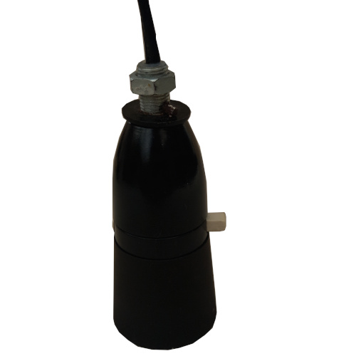 intage B22 pendant lamp holder with skirt and integrated switch for antique lighting restoration.