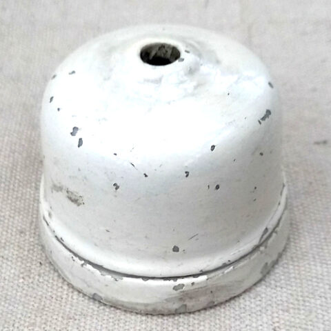 1920s Vintage Vitreous Ceramic Ceiling Rose (LAMP-088)