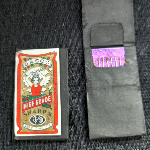 Vintage DASCO Needles 3/9 High Grade Sharps in original packaging