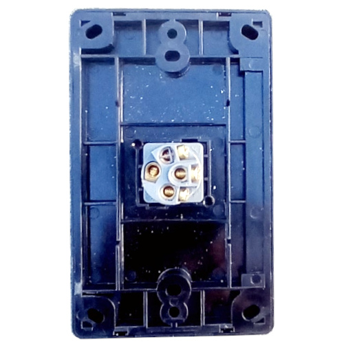 Voltex Shadowline black wall switch 250V 16A