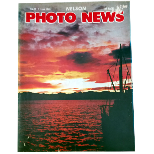 Cover of Nelson Photo News No. 91, published June 1, 1968, vintage Nelson, New Zealand magazine.