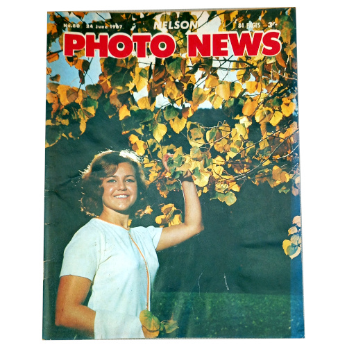 Cover of Nelson Photo News No. 80, published June 24, 1967, featuring vintage Nelson community photography.