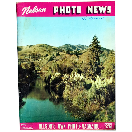 Nelson Photo News No. 56 dated June 26, 1965, vintage New Zealand magazine