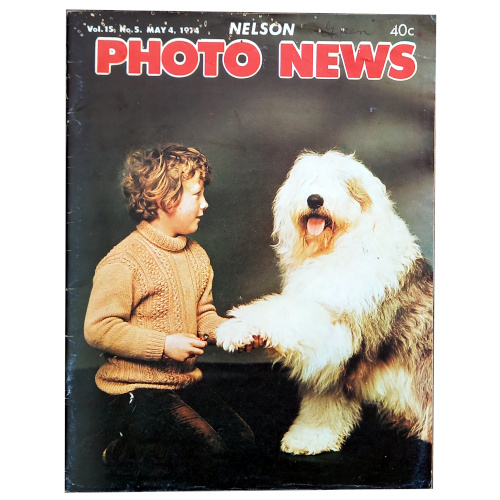 Nelson Photo News Vol. 15 No. 5 dated 4 May 1974 vintage newspaper