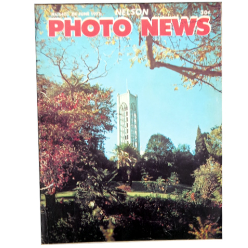 Vintage Nelson Photo News No. 140 dated June 24, 1972, featuring historic Nelson community photography and local events.