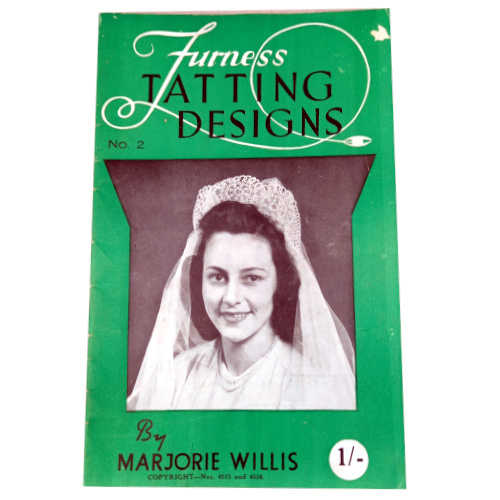 Furness Tatting Designs No. 2 by Marjorie Willis vintage tatting pattern book