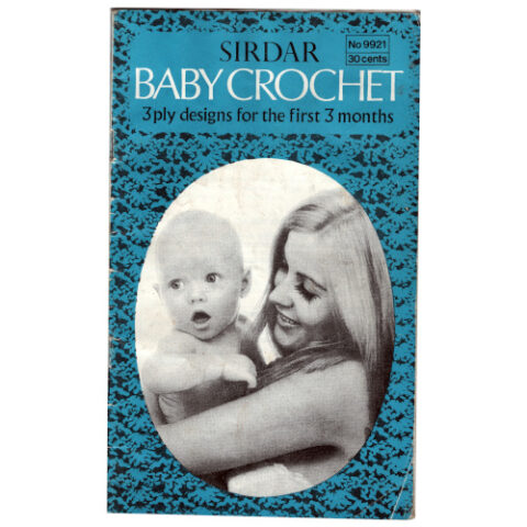 Sirdar No 9921 Baby Crochet 3-Ply Designs | Vintage Crochet Patterns (BKCR-118)