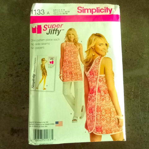 Vintage Super Jiffy Simplicity Pattern 1133 Size A Uncut (BKSP-054)