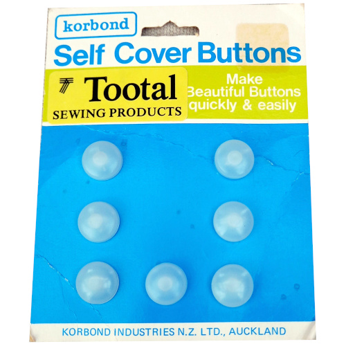 14mm Korbond self cover buttons x7