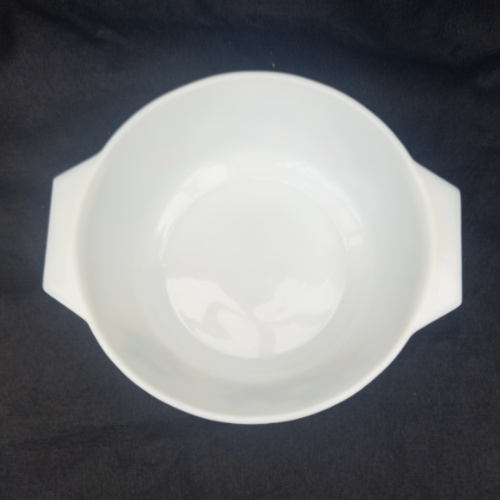 Vintage Pyrex JAJ Tuscan Vegetables 513 casserole dish with retro vegetable design