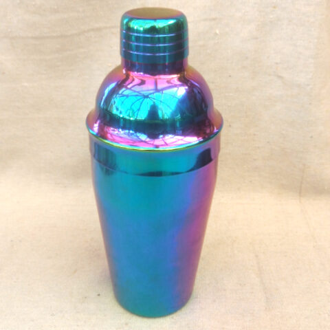 Rainbow Stainless Steel Cocktail Shaker (KIT-083)