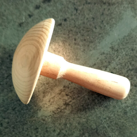 Vintage Wooden Darning Mushroom (MIS-062)