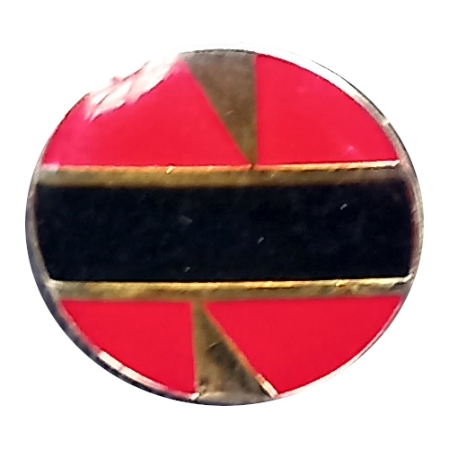 Vintage enamel metal cufflinks by WTN Goodwill Agencies