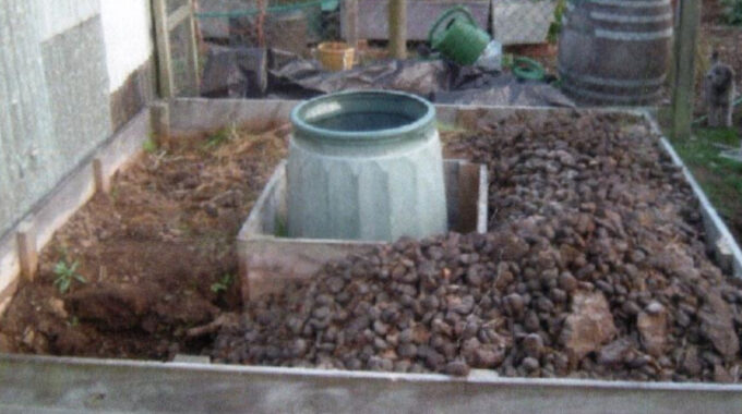 3 x 3 metre equestrian manure worm farm for processing horse or donkey manure