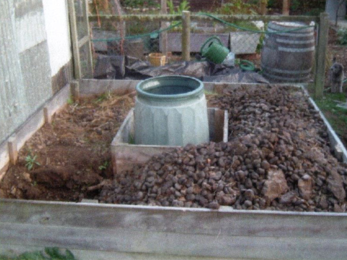 3 x 3 metre equestrian manure worm farm for processing horse or donkey manure