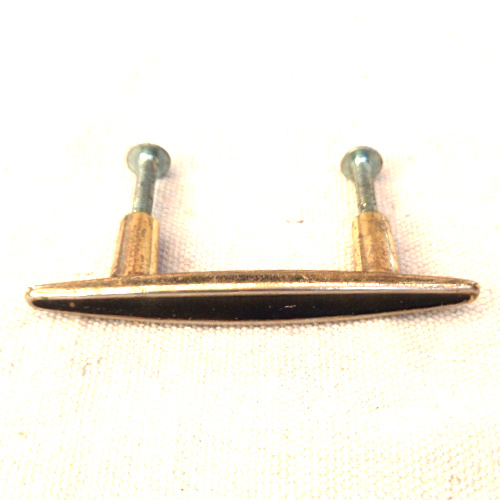 Retro metal pull handle C/C 45mm by Lincoln Turner 108-2