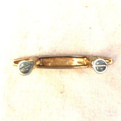 Retro metal pull handle C/C 45mm by Lincoln Turner 108-2