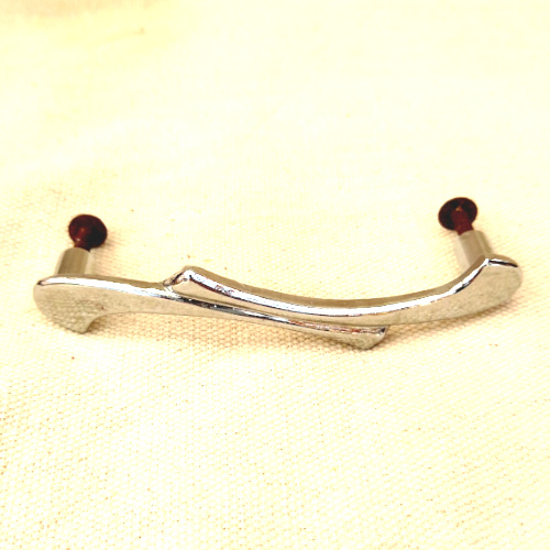 Vintage Chester No. 400 chrome pull handle with 88mm centre-to-centre spacing