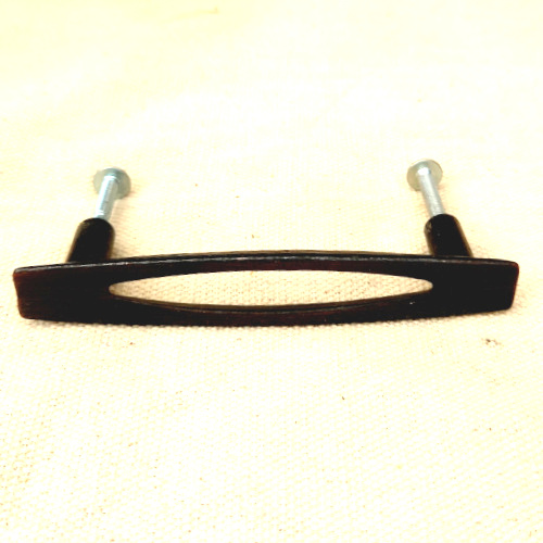 Vintage Chester No. 300 dark copper-tone pull handle with 75mm centre-to-centre spacing