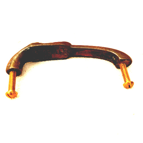 1887 antique cast iron handle C/C 80mm with Reg No. 82513