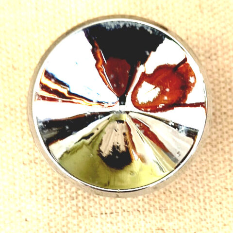 Retro Concave Cabinet Knob Chrome 38mm (ANTR-131)