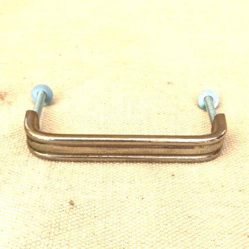 Flat U-Tubular Pull Handle Chrome c/c 76mm