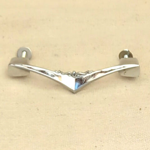 Retro Pull Handle Chrome Lincoln Turner No. 103/4 – 77mm Centre-to-Centre (ANTR-153)