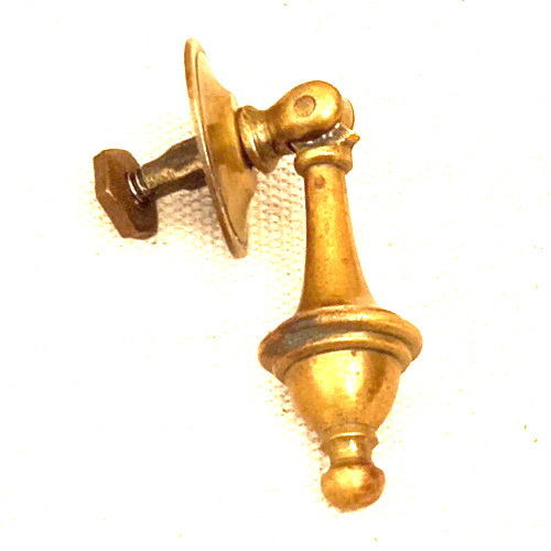 Antique tear drop handle in brass for cabinets and drawers