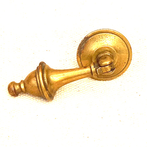 Antique tear drop handle in brass for cabinets and drawers