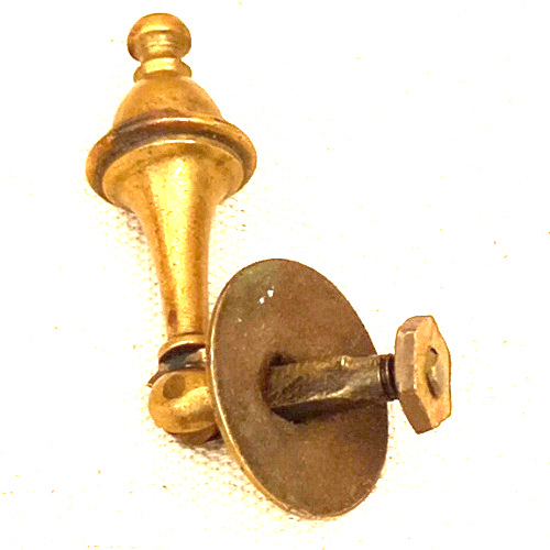 Antique tear drop handle in brass for cabinets and drawers