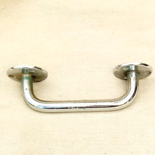 Vintage retro chrome pull handle C/C 117mm