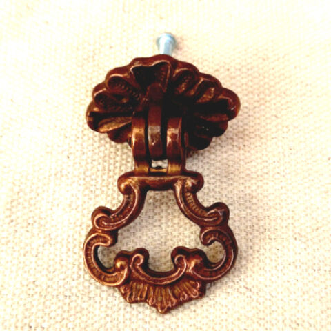 Vintage Copper Cabinet Drop Handle (ANTR-156)