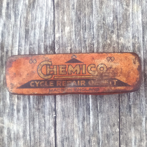Chemico tin cycle repair outfit from England