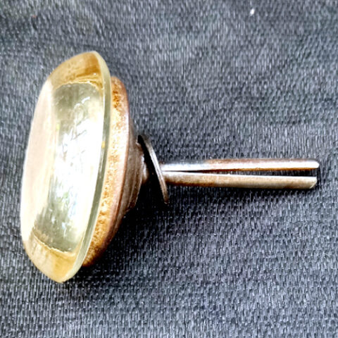 Antique Glass Furniture Feet with Swivel Movement – 52mm (ANTM-075)