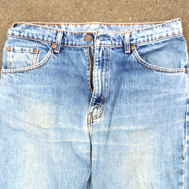 Vintage Levi’s 607 straight leg jeans, waist 35 inches, leg 30 inches